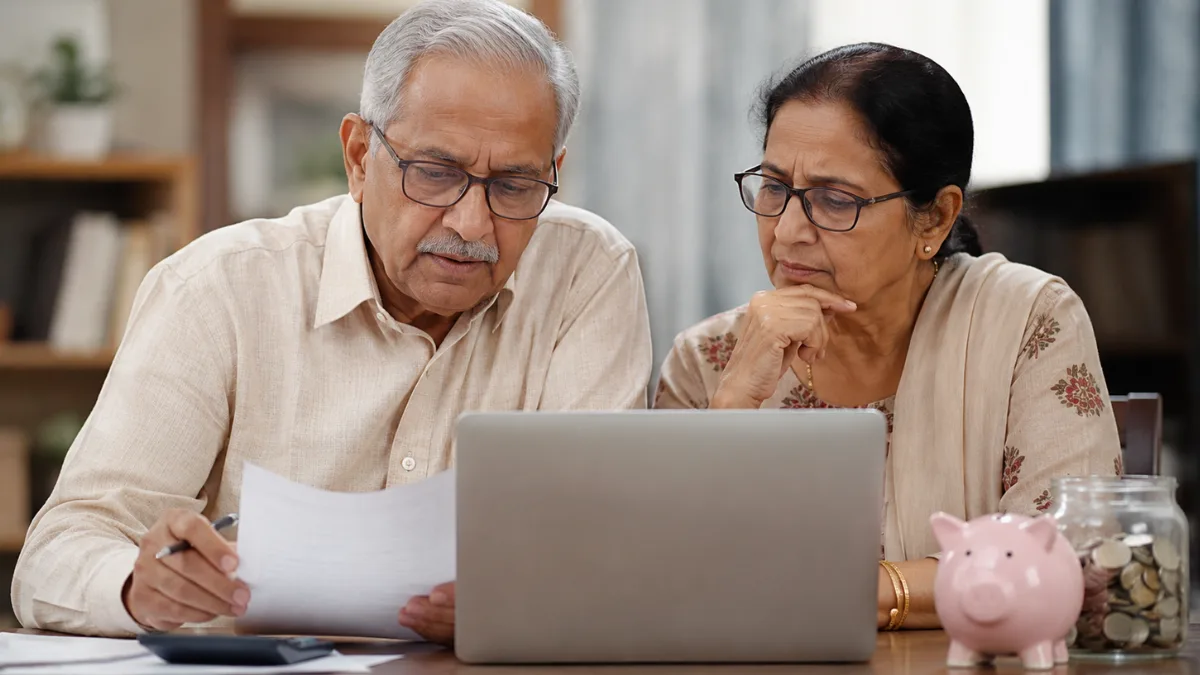 Indian pensioners reviewing finances as they consider the proposed 25% DR merger under the 8th Pay Commission