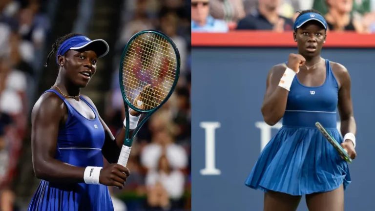 Victoria Mboko, the defending National Bank Open champion, who missed the 2026 Toronto tournament because of a left-knee injury.